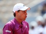 Dominic Thiem endured a first-round defeat. 