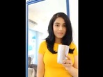Amrita Rao shared a hilarious clip on the 'jal lijiye' meme.