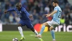 N'Golo Kante, left, challenges for the ball with Ferran Torres during the Champions League final soccer match between Manchester City and Chelsea.(AP) N'Golo Kante, left, challenges for the ball with Ferran Torres during the Champions League final soccer match between Manchester City and Chelsea.(AP)