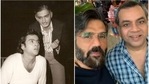 Paresh Rawal with late Shafi Inamdar (left) and with Suniel Shetty. Paresh Rawal with late Shafi Inamdar (left) and with Suniel Shetty.