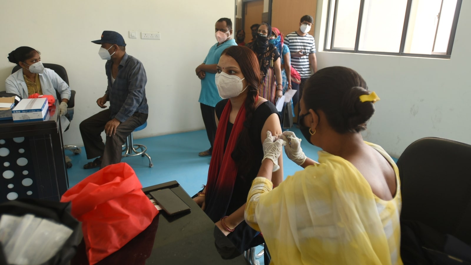 Vaccination is gaining momentum in Noida in the last 15 days Vaccination is gaining momentum in Noida in the last 15 days