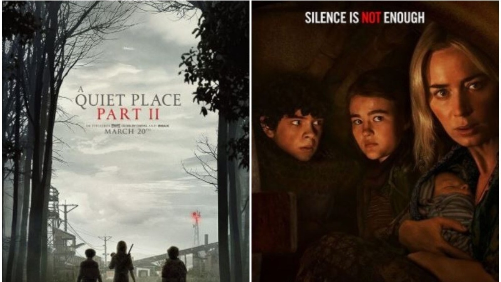 the silence vs a quiet place