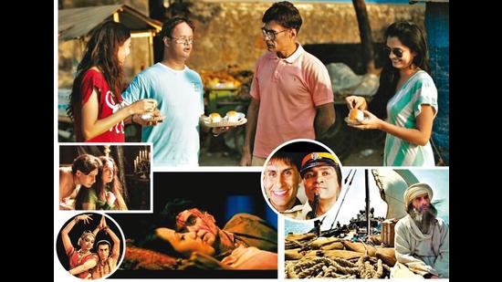 (Clockwise from above) Arif didn’t prep a lot for his role in Haunted; (inset) Arif learnt Bharatanatyam for Dance Like a Man; Arif played a hermaphrodite in his debut, Darmiyaan; Arif channelled his own quirks for his character in Ahaan; (inset) The actor played two roles in Gilli Gilli Atta; Nanak Shah Fakir altered Arif’s body clock (Clockwise from above) Arif didn’t prep a lot for his role in Haunted; (inset) Arif learnt Bharatanatyam for Dance Like a Man; Arif played a hermaphrodite in his debut, Darmiyaan; Arif channelled his own quirks for his character in Ahaan; (inset) The actor played two roles in Gilli Gilli Atta; Nanak Shah Fakir altered Arif’s body clock