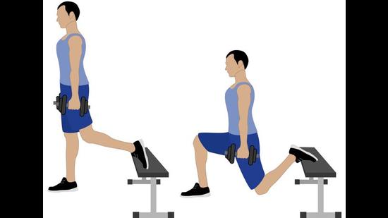 The Step Up is also a great option as a single leg exercise (Shutterstock) The Step Up is also a great option as a single leg exercise (Shutterstock)