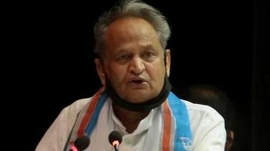 A strategy should be chalked out keeping in mind the research and study going on in the country and the world," Ashok Gehlot was quoted as saying in the release. (Photo by Himanshu Vyas/ Hindustan Times)(HT_PRINT)