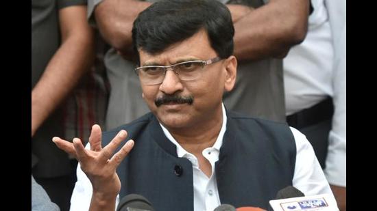 Raut claimed that the Centre’s irritation with social media followed Congress using a Toolkit to attack Centre’s handling of the Covid-19 pandemic. (Kunal Patil/HT Photo) Raut claimed that the Centre’s irritation with social media followed Congress using a Toolkit to attack Centre’s handling of the Covid-19 pandemic. (Kunal Patil/HT Photo)