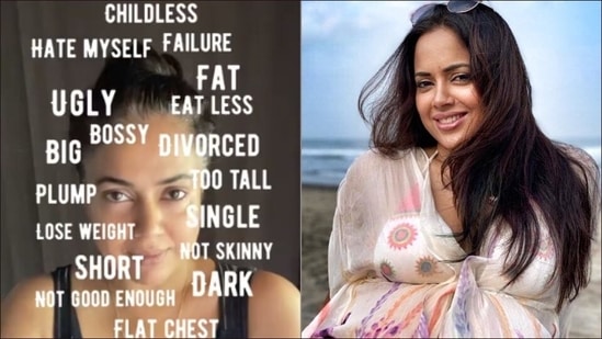 Sameera Reddy opens up about being ‘shamed’, shares ticket ‘towards a happy you’(Instagram/reddysameera)