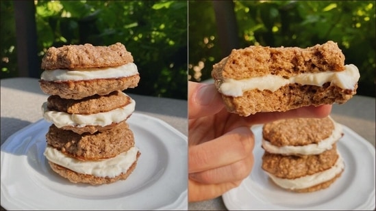 Recipe: Stress cannot exist in the presence of these Oatmeal Crème Pies(Instagram/tracesoats)