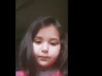 The six-year-old girl is seen complaining about the load of her school work in the viral video.(Screengrab/Twitter)
