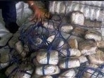 A file photo of seized heroin. A file photo of seized heroin.