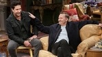David Schwimmer and Matthew Perry in a still from Friends: The Reunion. David Schwimmer and Matthew Perry in a still from Friends: The Reunion.