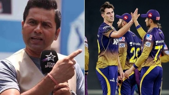 Aakash Chopra analyses the impact of Pat Cummins' absence on KKR in rescheduled IPL 2021(HT Collage)
