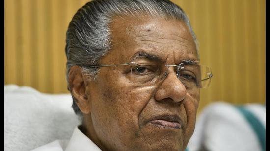 Pinarayi Vijayan, chief minister of Kerala, said in his letter to chief ministers of 11 non-NDA-ruled states that vaccine companies are “looking for financial gains by exploiting the scarce supply situation”. (HT File Photo/Anushree Fadnavis)