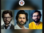 Mumbai Police took to Twitter to share the picture showcasing Virat Kohli, Varun Dhawan and Alvaro Morte aka The Professor from the series Money Heist.