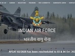 IAF AFCAT 2020.(Screengrab) IAF AFCAT 2020.(Screengrab)