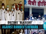 Ramdev's allopathy remarks: Resident doctors in Delhi launch 'black day' protest