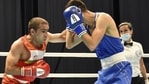 Indian Boxer Amit Panghal (L) in action during his semi final match against Saken Bibossinov (R) of Kazakhstan in Asian Boxing Championship held in Dubai.(PTI) Indian Boxer Amit Panghal (L) in action during his semi final match against Saken Bibossinov (R) of Kazakhstan in Asian Boxing Championship held in Dubai.(PTI)