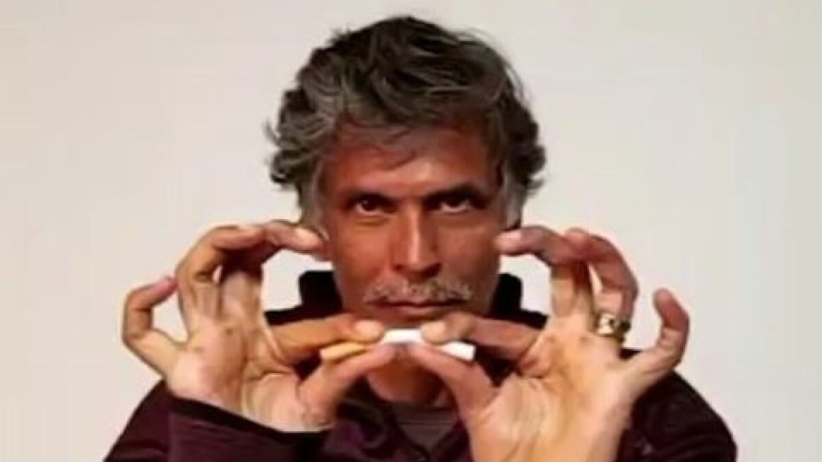 smoking 30 cigarettes Was smoking 20-30 cigarettes a day: Milind Soman on the 'stupidest' thing  he did