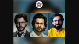 Mumbai Police took to Twitter to share the picture showcasing Virat Kohli, Varun Dhawan and Alvaro Morte aka The Professor from the series Money Heist.