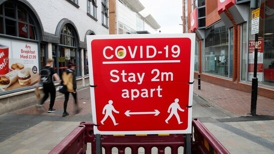 FILE PHOTO: On Sunday, the UK reported over 3,000 new Covid-19 cases for a fifth day in a row.(REUTERS)
