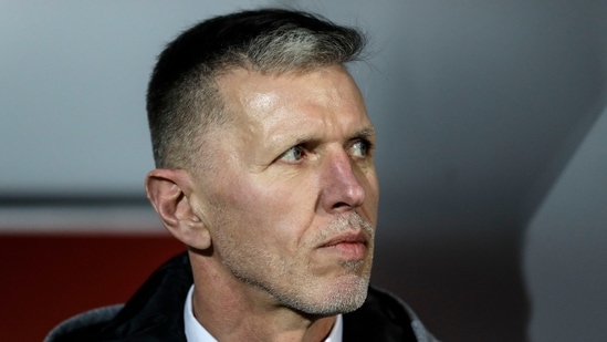 Czech Republic's head coach Jaroslav Silhavy. (AP) Czech Republic's head coach Jaroslav Silhavy. (AP)