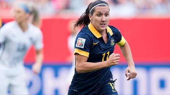 FILE PHOTO: Australia's Lisa De Vanna.(Twitter) FILE PHOTO: Australia's Lisa De Vanna.(Twitter)