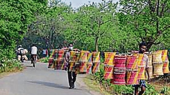 Rural unemployment was down to 9.58%. (HT Photo) Rural unemployment was down to 9.58%. (HT Photo)