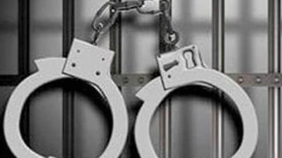 Police said they also recovered the three sticks used in the alleged assault.(HT PHOTO.) Police said they also recovered the three sticks used in the alleged assault.(HT PHOTO.)