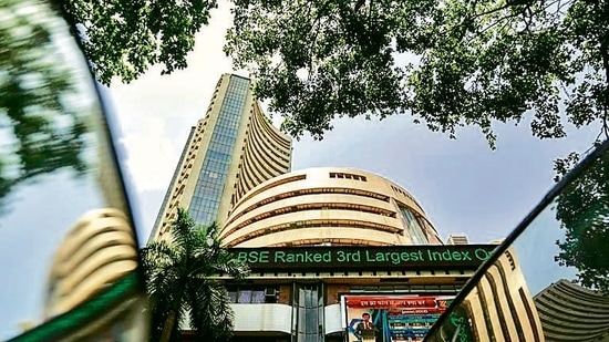 Sensex ended the day at 51,937.44, while the Nifty surged 147.15 points to close at 15,582.80. (Reuters) Sensex ended the day at 51,937.44, while the Nifty surged 147.15 points to close at 15,582.80. (Reuters)