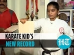Santhoshinee says she has been learning karate since she was 3 years old (ANI)