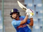 India's Veda Krishnamurthy plays a shot