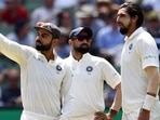 Virat Kohli (L), Mohammed Shami and Ishant Sharma (R).(Getty Images) Virat Kohli (L), Mohammed Shami and Ishant Sharma (R).(Getty Images)