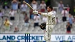 New Zealand's Devon Conway celebrates scoring a century during the first day of the Test match against England at Lord's(AP) New Zealand's Devon Conway celebrates scoring a century during the first day of the Test match against England at Lord's(AP)