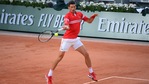 Novak Djokovic in action. (French Open/Twitter) Novak Djokovic in action. (French Open/Twitter)