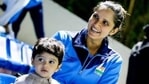 File Photo of Sania Mirza and her son Izhann.(HT Photo) File Photo of Sania Mirza and her son Izhann.(HT Photo)