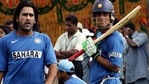Sourav Ganguly (R) and MS Dhoni in 2007. (Getty Images) Sourav Ganguly (R) and MS Dhoni in 2007. (Getty Images)