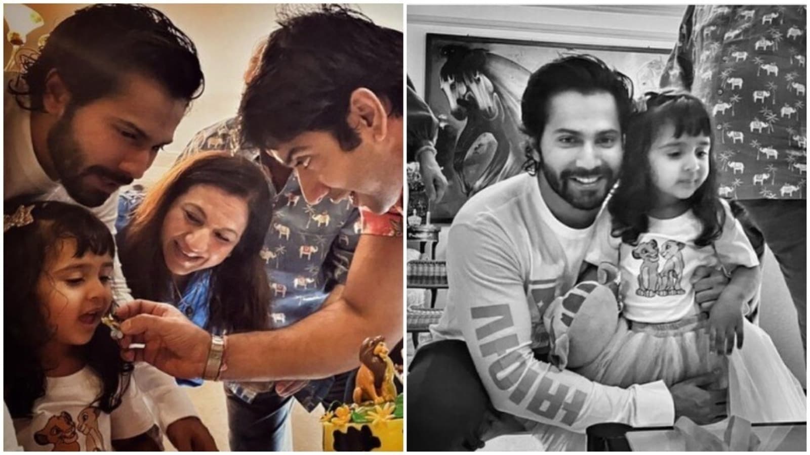 Varun Dhawan Shares Pics From Niece Niyaras Birthday Party Heres How