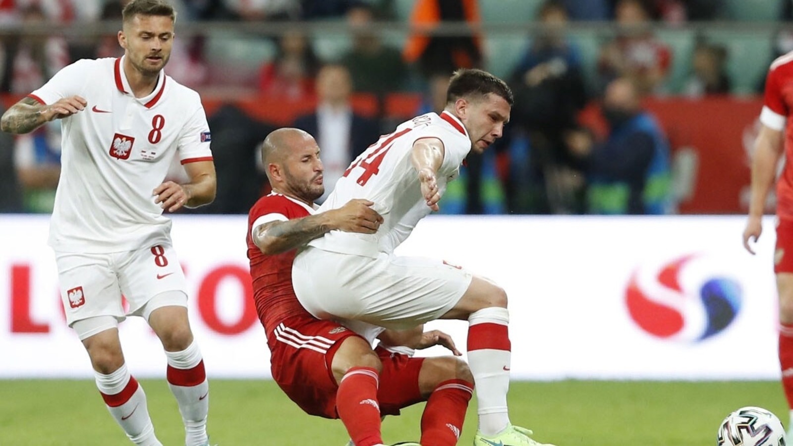 Euro 2020: Rusko v prípravnom období remizovalo s Poľskom 1: 1