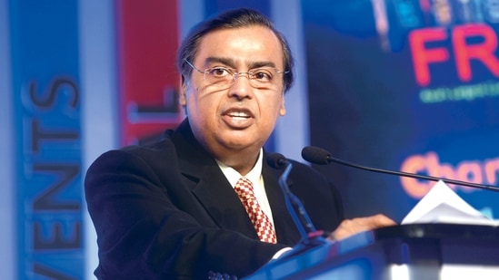 "We now have a strong balance-sheet with high liquidity that will support growth plans for our three hyper-growth engines – Jio, Retail and O2C," Mukesh Ambani said. (Mint) "We now have a strong balance-sheet with high liquidity that will support growth plans for our three hyper-growth engines – Jio, Retail and O2C," Mukesh Ambani said. (Mint)