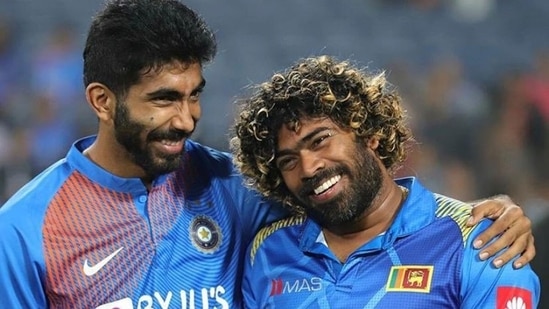 Jasprit Bumrah and Lasith Malinga. (Getty Images) Jasprit Bumrah and Lasith Malinga. (Getty Images)