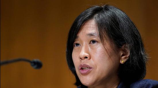 US trade representative Katherine Tai. (AFP) US trade representative Katherine Tai. (AFP)