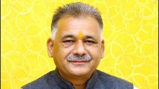 School education minister Indersingh Parmar. (Photo: Twitter) School education minister Indersingh Parmar. (Photo: Twitter)