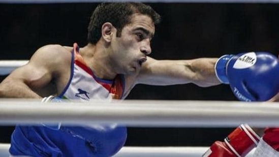 India's Amit Panghal (AP) India's Amit Panghal (AP)