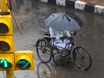 Onset of monsoon in Kerala is likely on Thursday.(PTI) Onset of monsoon in Kerala is likely on Thursday.(PTI)