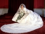 The dress that Princess Diana wore for her wedding with Prince Charles, 40 years ago, is going on display at her former Kensington Palace home. The exhibition is called Royal Style in the Making, and it opens on Thursday. Its organisers called it the most famous bridal dress in history.(Reuters)