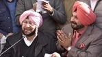 At the core of the issue, according to one camp, is the chief minister’s style of functioning; according to the other, it is the ambition of some of the Captain’s rivals, including Navjot Singh Sidhu.(Gurpreet Singh/Hindustan Times Archive) At the core of the issue, according to one camp, is the chief minister’s style of functioning; according to the other, it is the ambition of some of the Captain’s rivals, including Navjot Singh Sidhu.(Gurpreet Singh/Hindustan Times Archive)