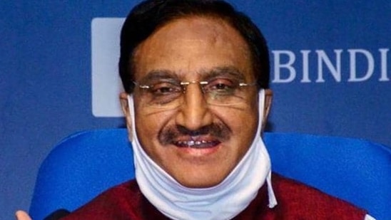 Union minister Ramesh Pokhriyal. (File photo)