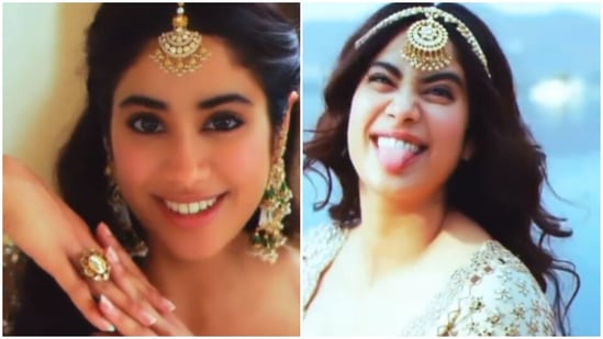 Janhvi Kapoor has dropped a behind the scenes video.