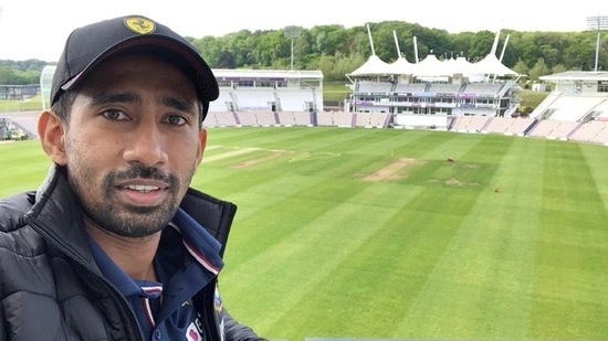 Wriddhiman Saha shared the view from his balcony 