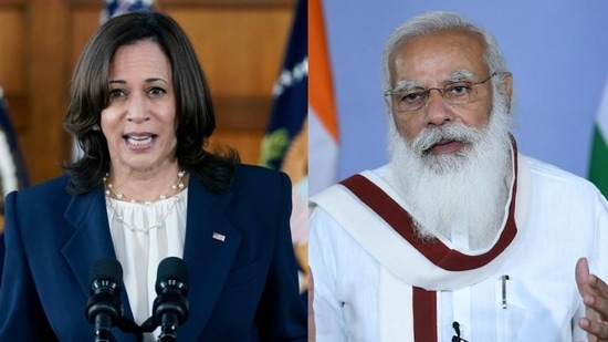 In his phone call with Kamala Harris, Prime Minister Modi also discussed further ways to fortify the India-US vaccine cooperation, contribution to post-Covid global health, and economic turnaround. (File Photo / PTI) In his phone call with Kamala Harris, Prime Minister Modi also discussed further ways to fortify the India-US vaccine cooperation, contribution to post-Covid global health, and economic turnaround. (File Photo / PTI)